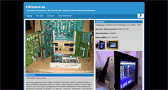 Desktop Screenshot of cncspare.se